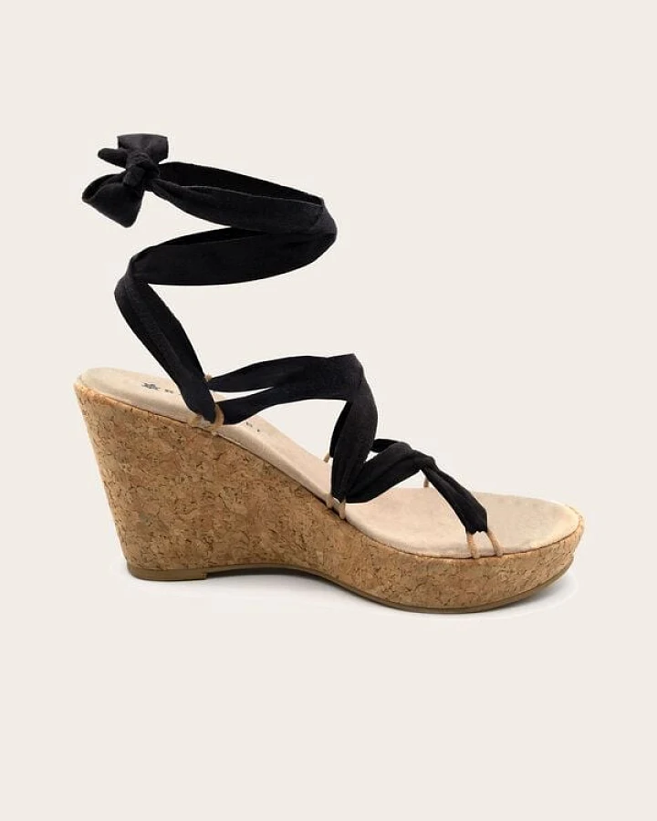 Rarámuri Natürliche Kork-Sandalen mit austauschbaren Bändern - Chilon Kork