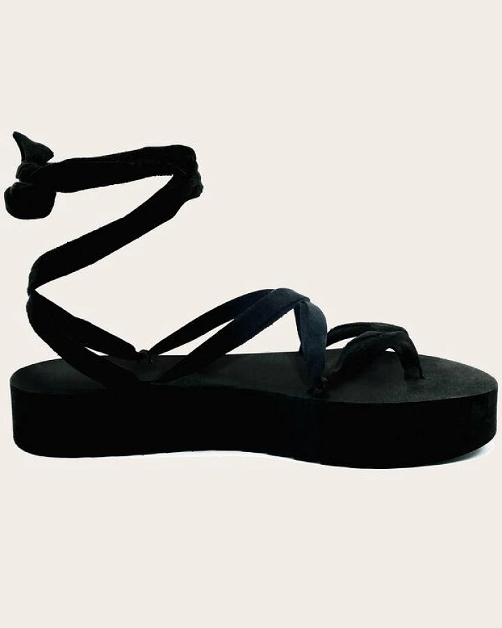 Rarámuri Plateau-Sandalen mit austauschbaren Bändern - Charo Vegan