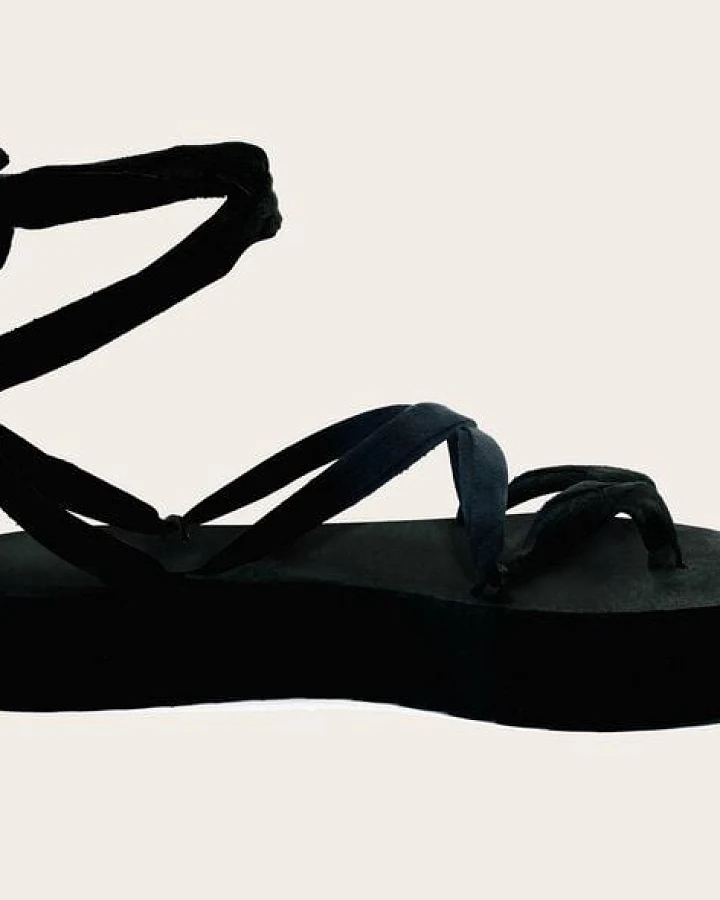Rarámuri Plateau-Sandalen mit austauschbaren Bändern - Charo Vegan