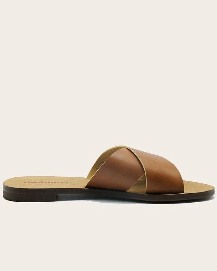 Rarámuri Einlegesandalen aus Kaktusleder - Palermo Vegan