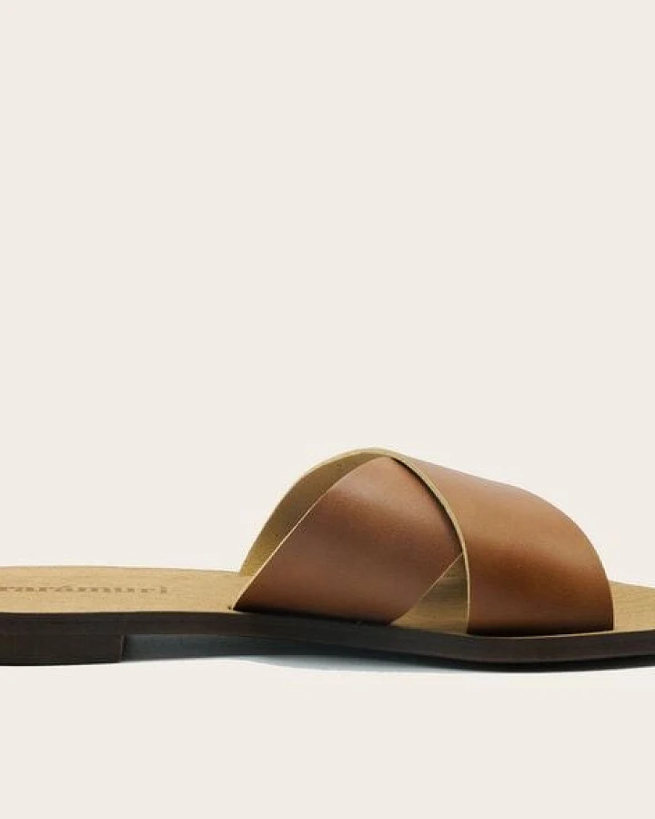 Rarámuri Einlegesandalen aus Kaktusleder - Palermo Vegan