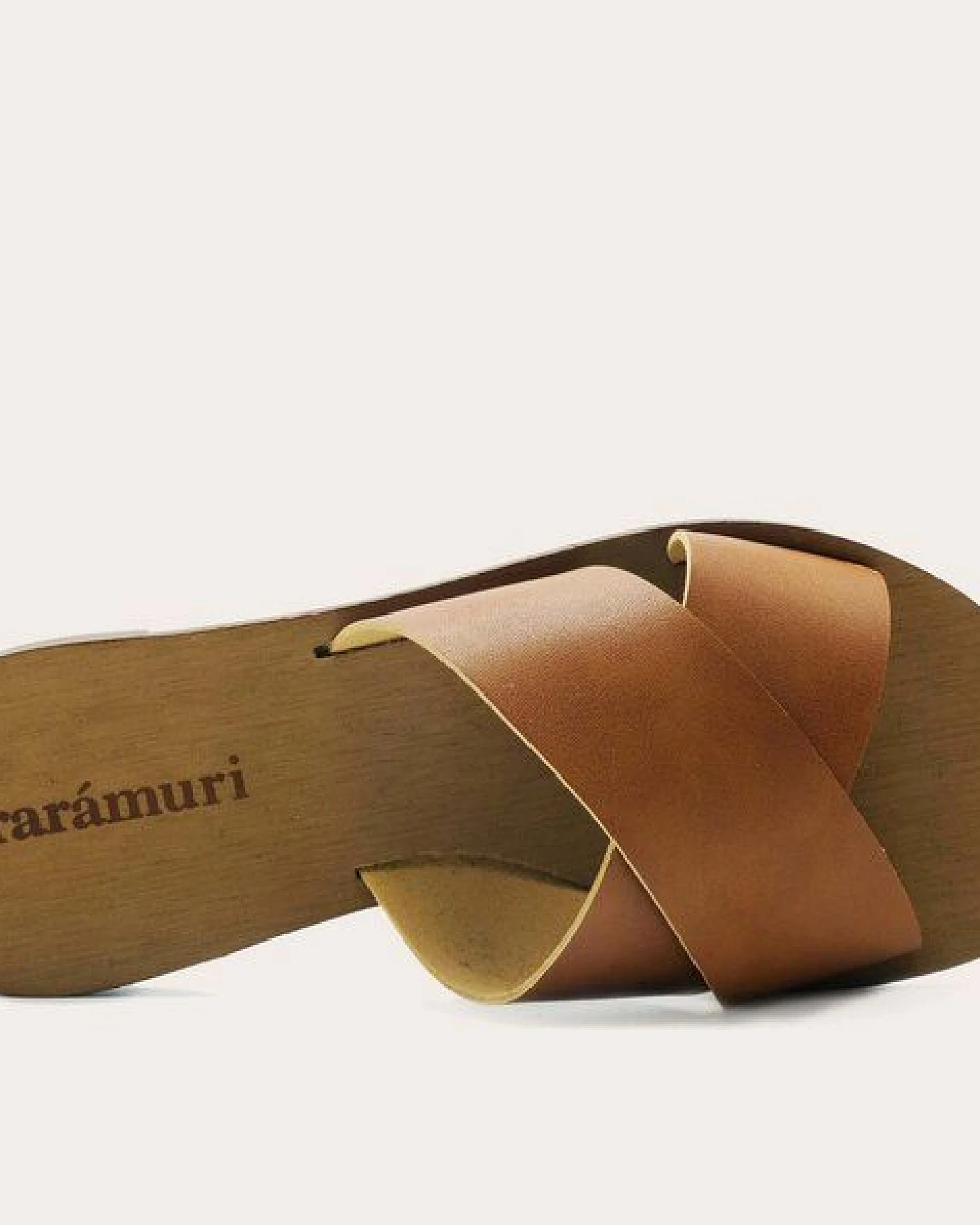 Rarámuri Einlegesandalen aus Kaktusleder - Palermo Vegan – Ansicht 3