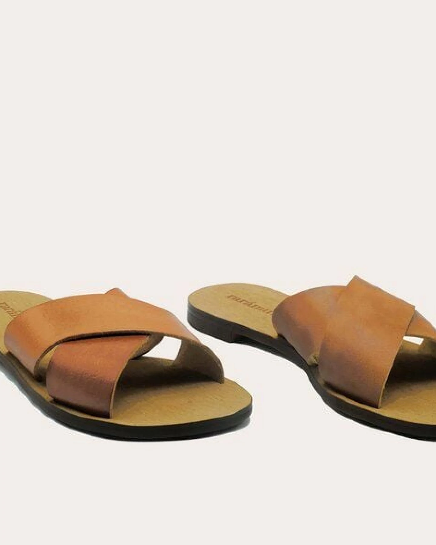 Rarámuri Einlegesandalen aus Kaktusleder - Palermo Vegan – Ansicht 4