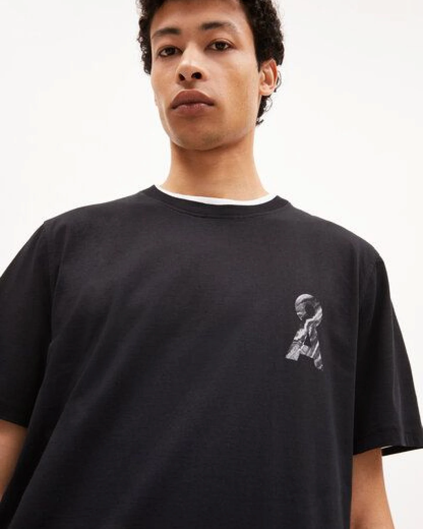 ARMEDANGELS AADONI A ROCK - Herren T-Shirt Relaxed Fit aus Bio-Baumwolle – Ansicht 3