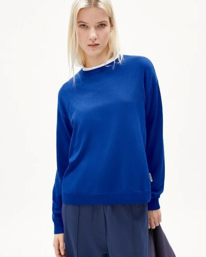 ARMEDANGELS LARUNAA Damen Pullover aus Bio-Baumwoll Mix