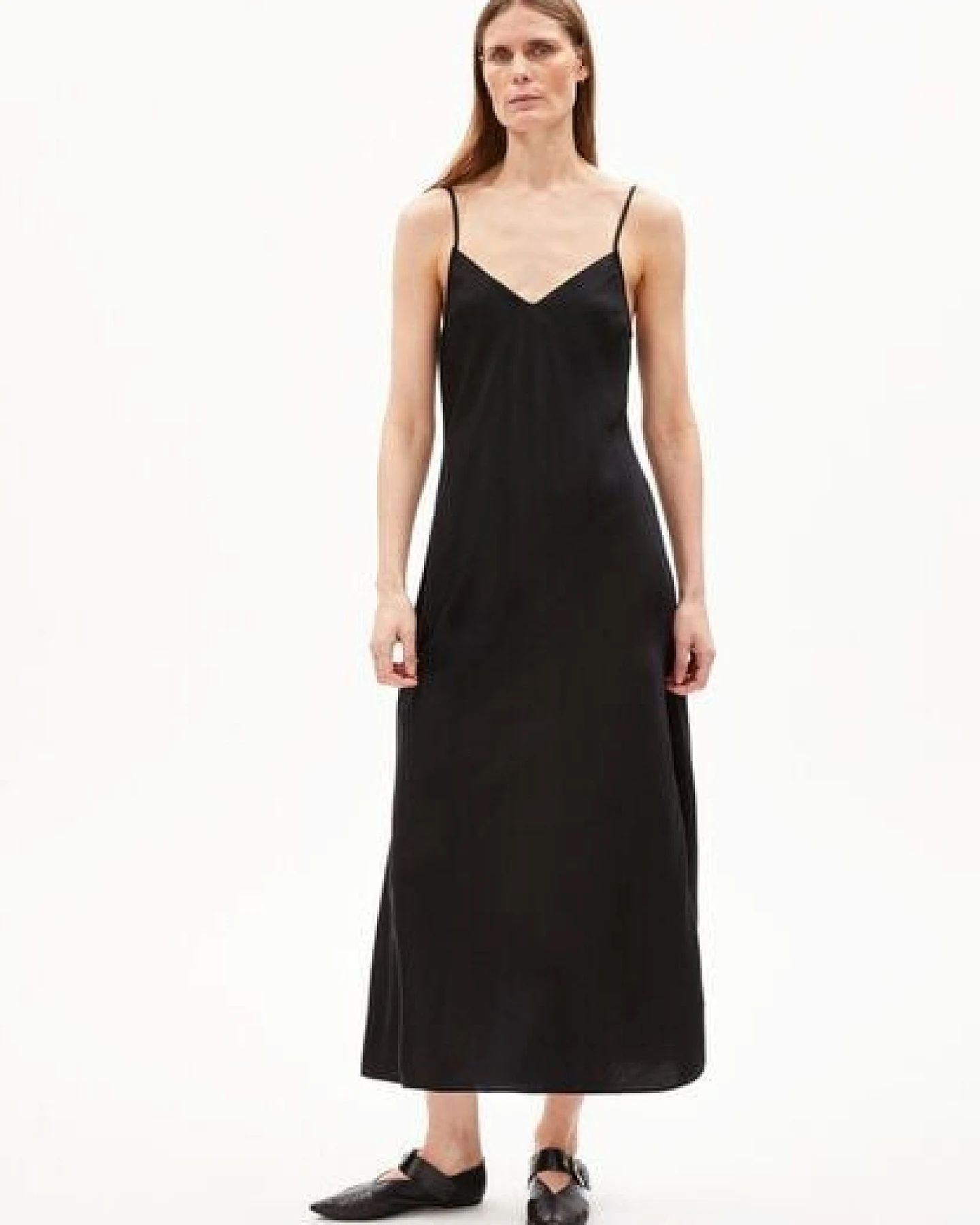 ARMEDANGELS NEYLAA Damen Webkleid Regular Fit aus TENCEL Lyocell Mix – Ansicht 4
