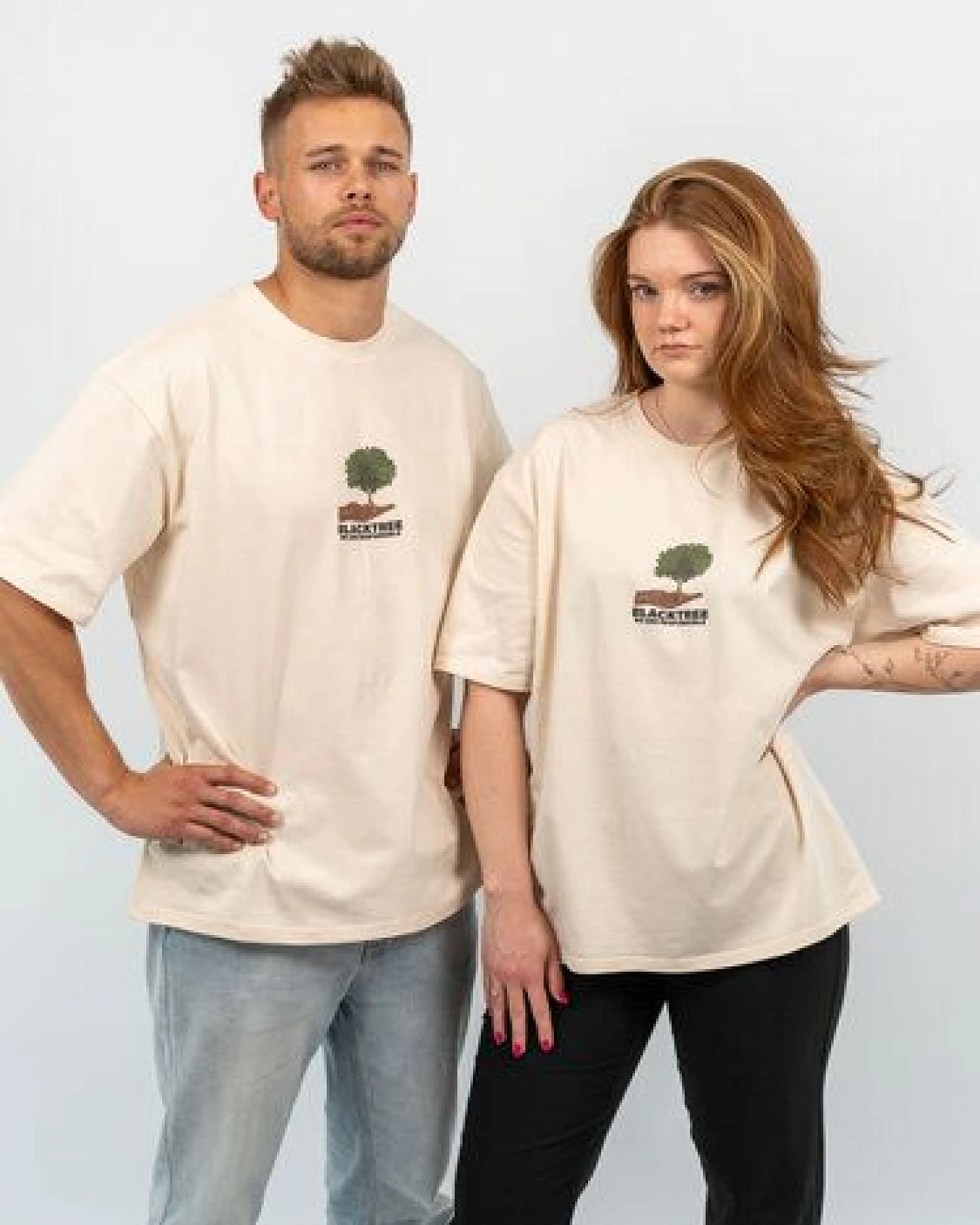 Black Tree LIMITED: HEALING OVERSIZED TEE – Bio-Baumwolle 260 gsm – Ansicht 3