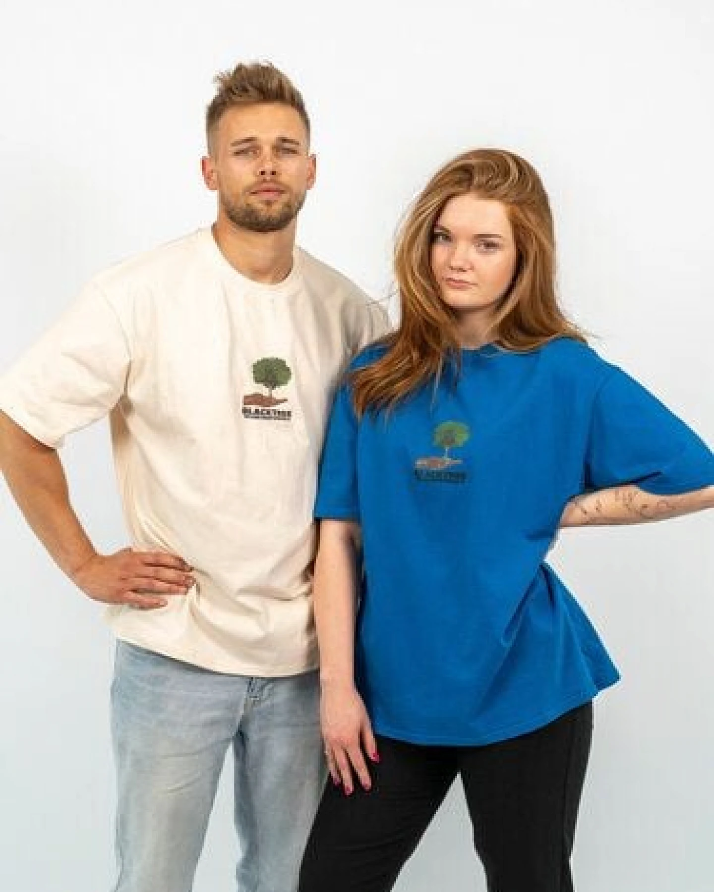 Black Tree LIMITED: HEALING OVERSIZED TEE – Bio-Baumwolle 260 gsm – Ansicht 2