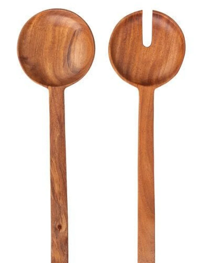 TRANQUILLO Salatbesteck NATURAL NEEM aus Neemholz (MX931)