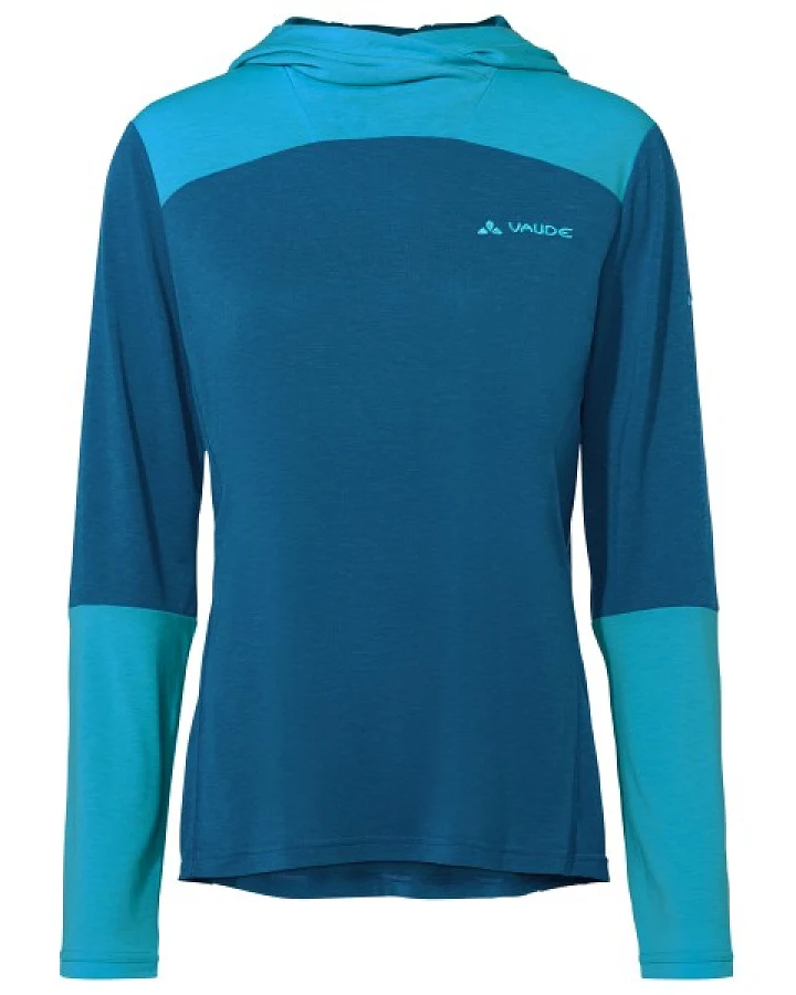 Vaude - Women's Tremalzo L/S Shirt - Radtrikot Gr 36 blau