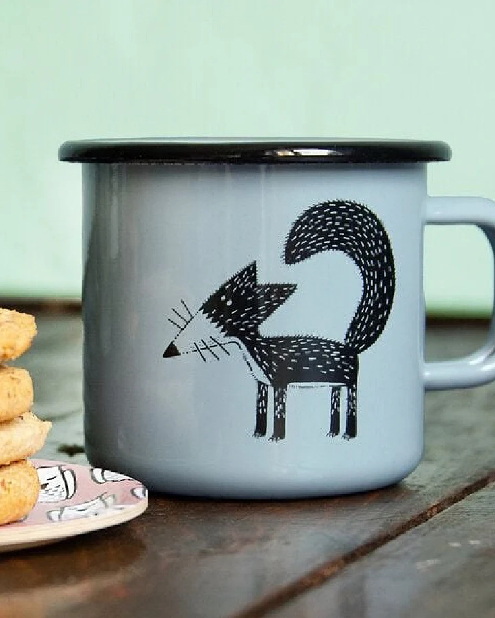 Cmig Emaille Tasse Franzi Fuchs