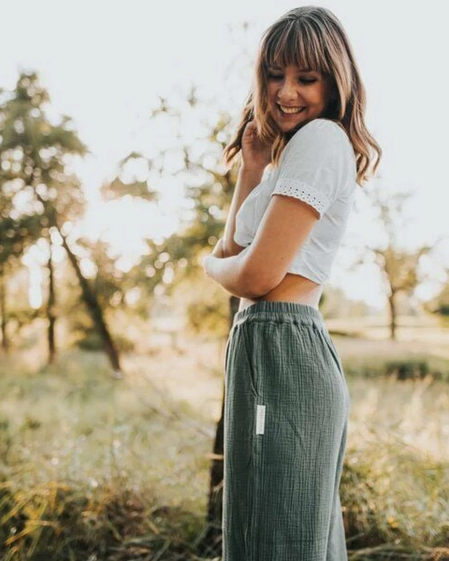 NORDLICHT Damen Hose aus Bio-Baumwolle Musselin LEJA – Ansicht 2