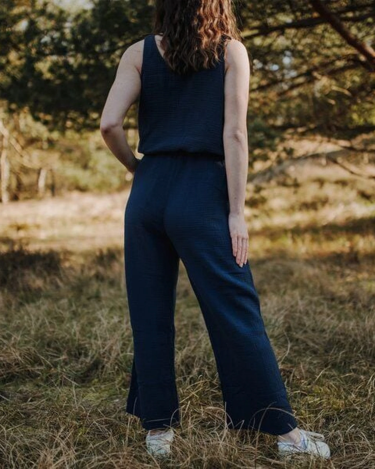 NORDLICHT Damen Hose aus Bio-Baumwolle Musselin LEJA – Ansicht 4