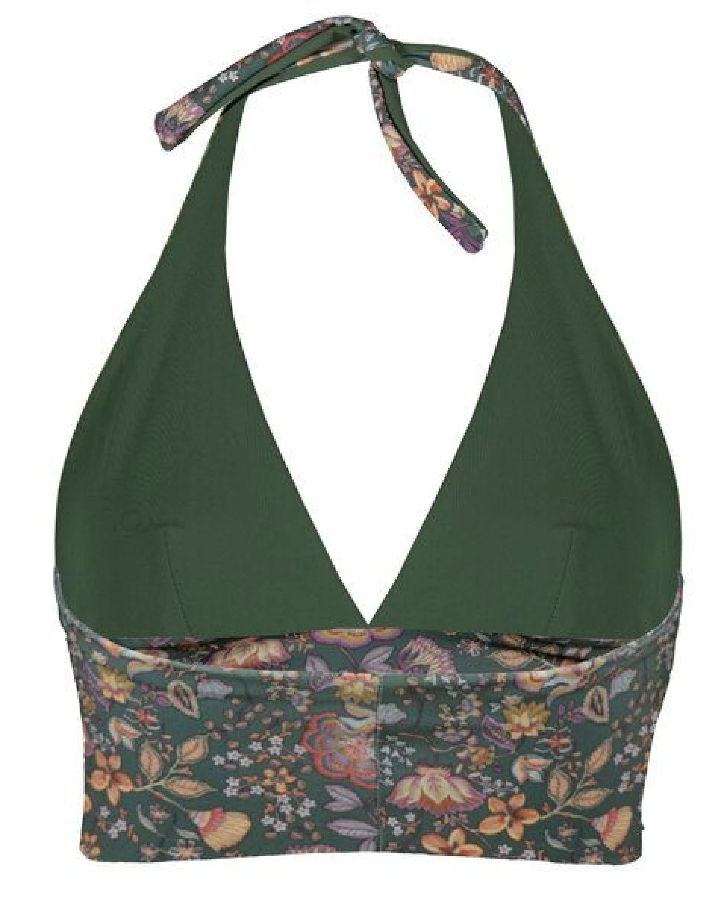 Frija Omina Recycling Bikinitop Fjordella Muster – Ansicht 2