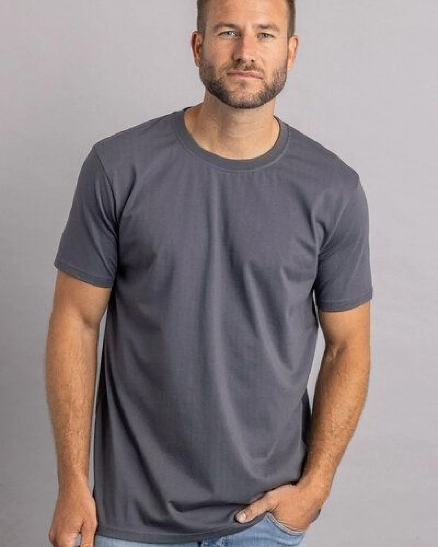 dirts Premium Blank T-Shirt SLIM – Ansicht 3