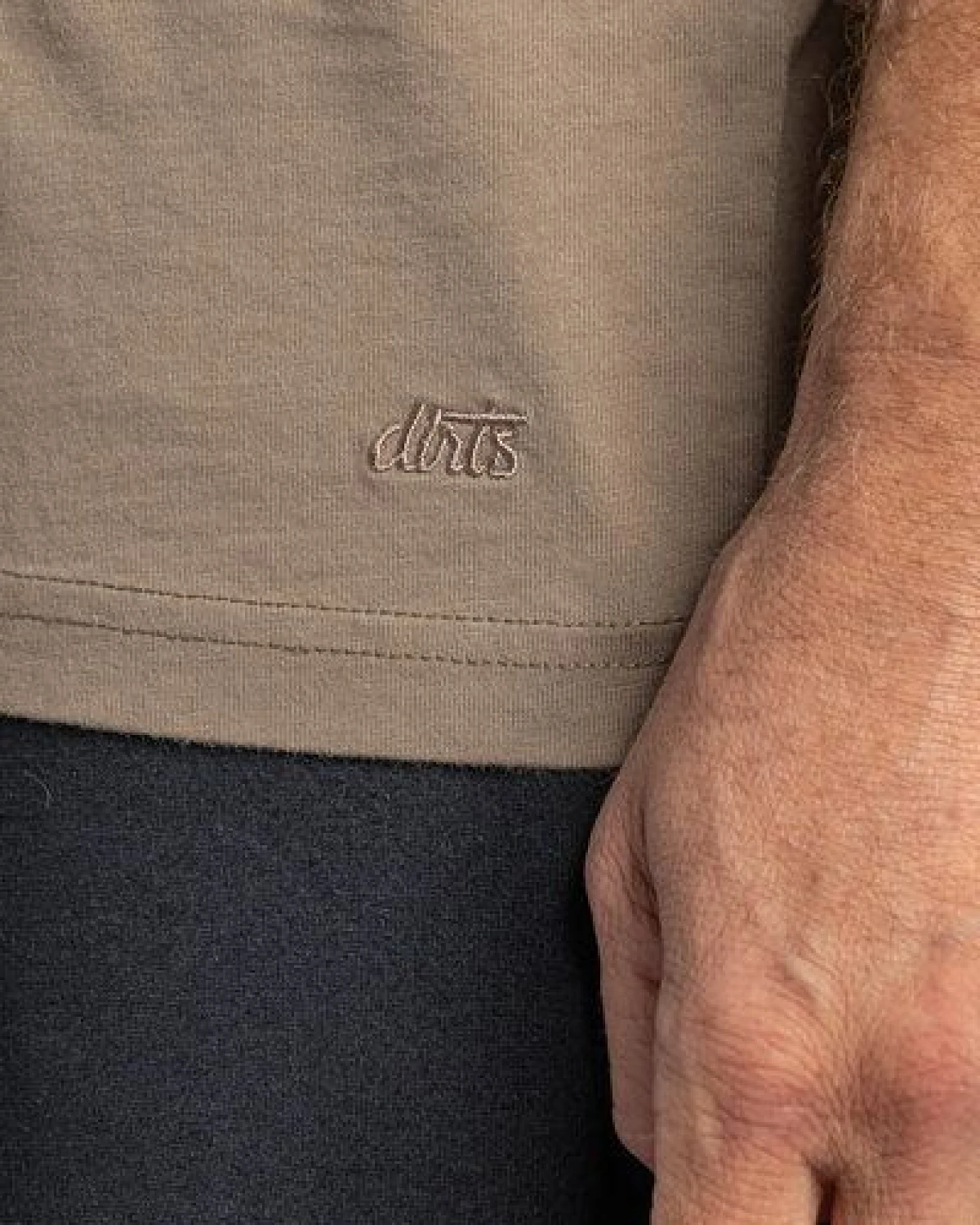 dirts Premium Blank T-Shirt SLIM – Ansicht 3