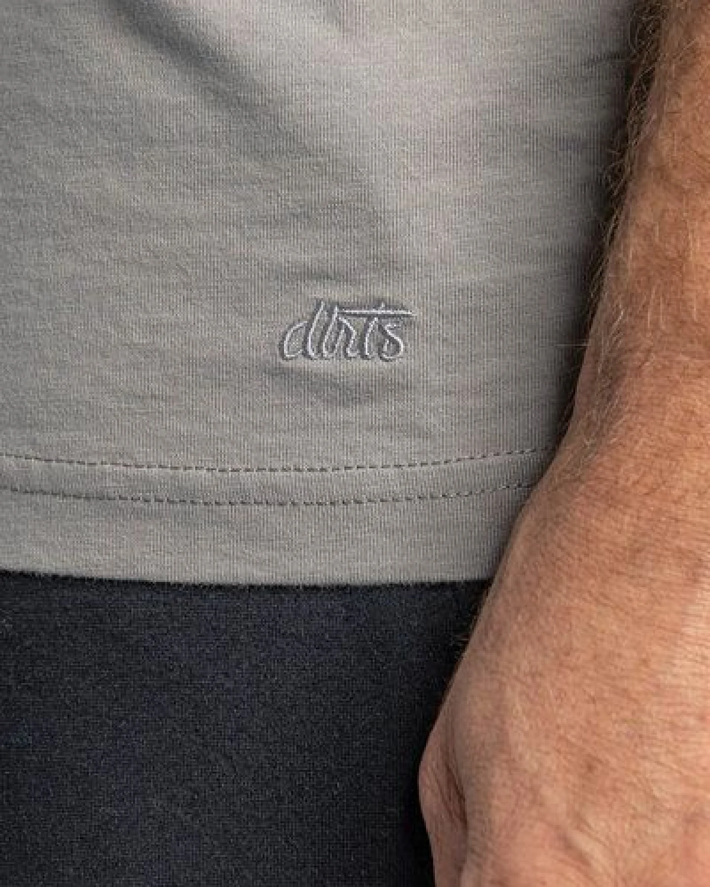 dirts Premium Blank T-Shirt SLIM – Ansicht 3