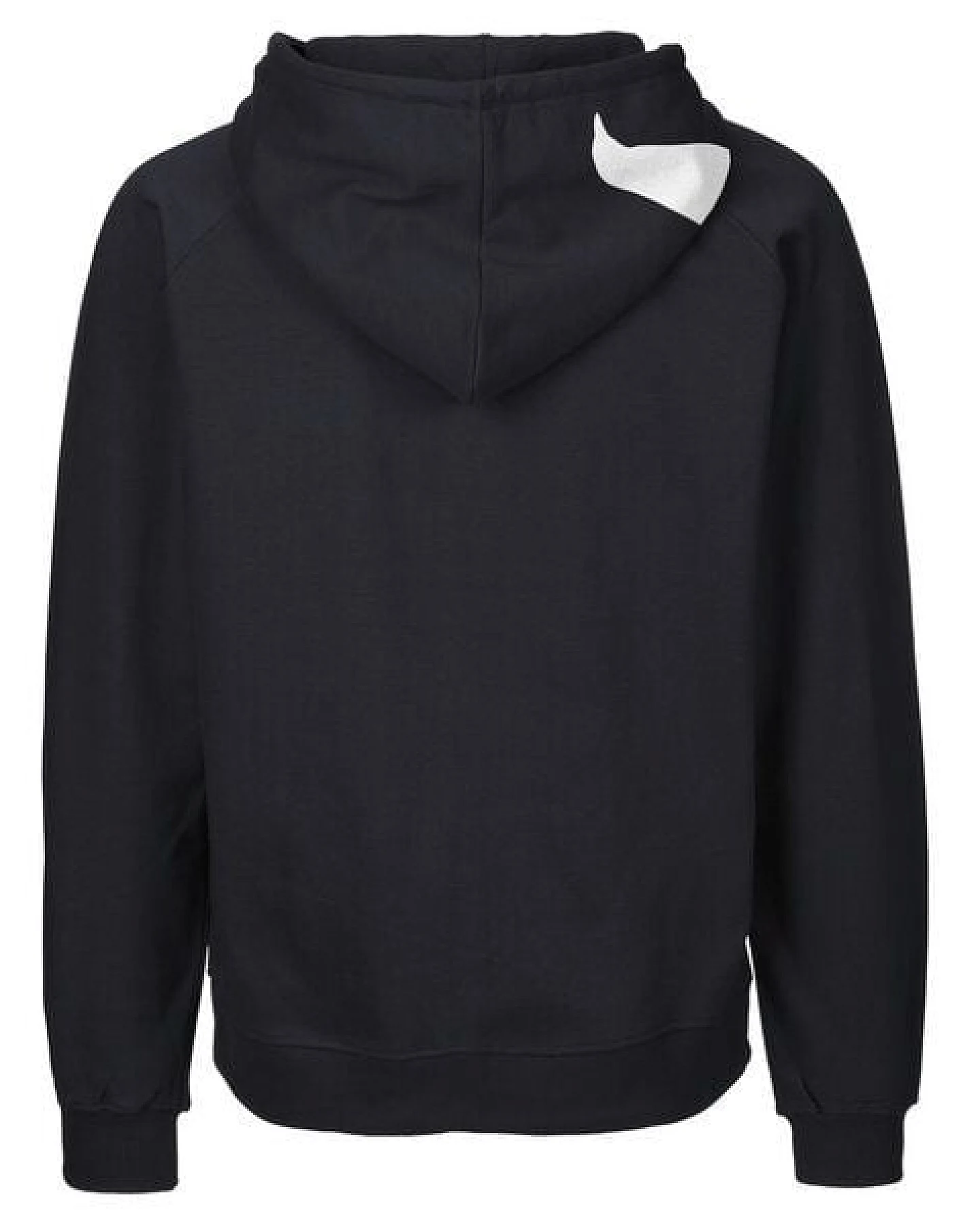 HANDGEDRUCKT "Rabenflüsterer" Männer Zip Hoody aus reiner Biobaumwolle (kbA) – Ansicht 2
