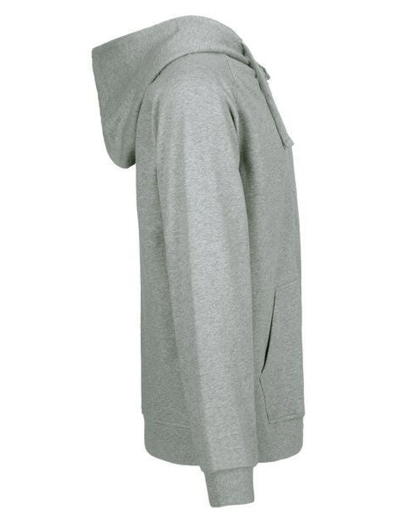 HANDGEDRUCKT "Rabenflüsterer" Männer Zip Hoody aus reiner Biobaumwolle (kbA) – Ansicht 4