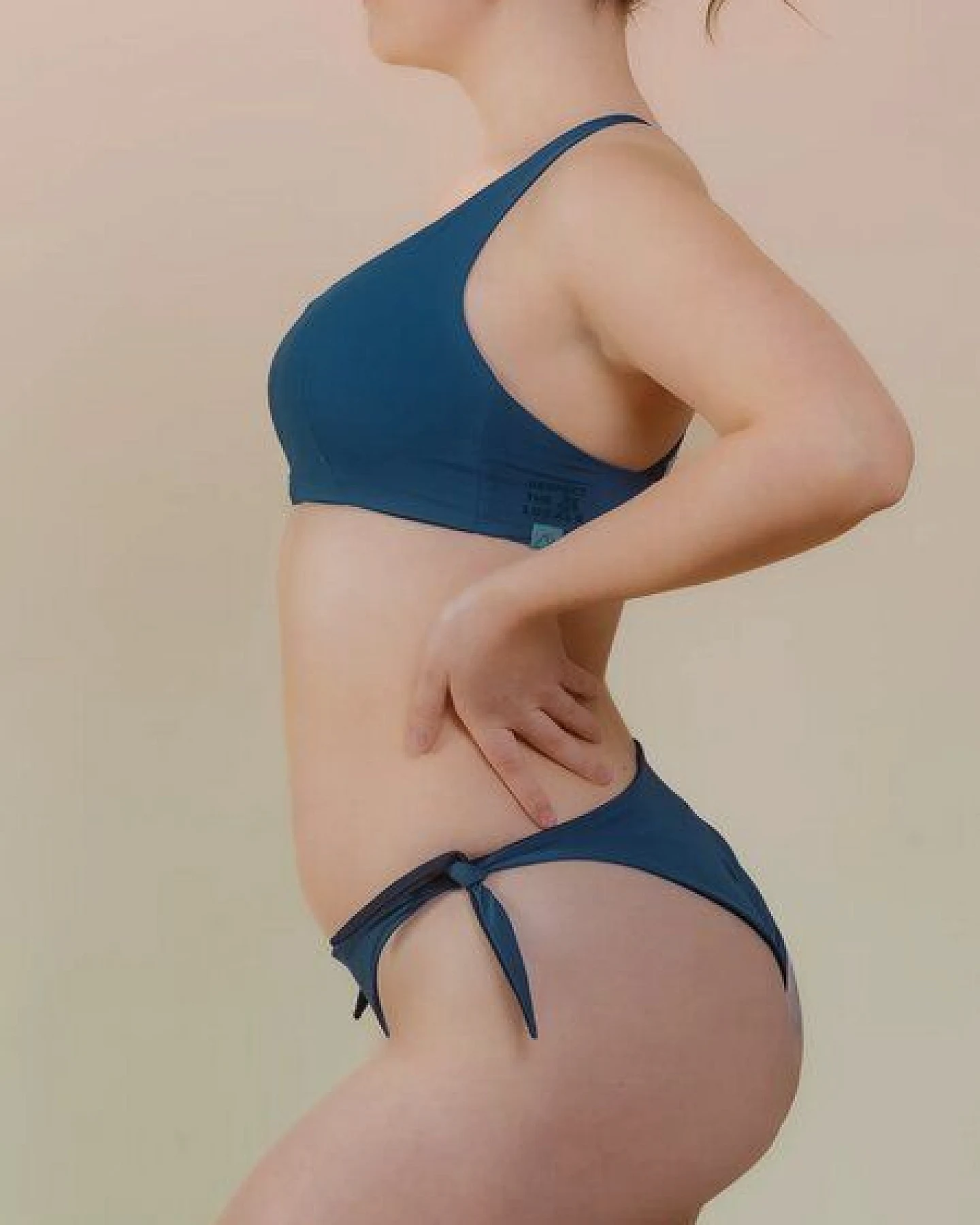 nice to meet me Sun Shorts. Wendbares Bikiniunterteil zum Binden – Ansicht 3