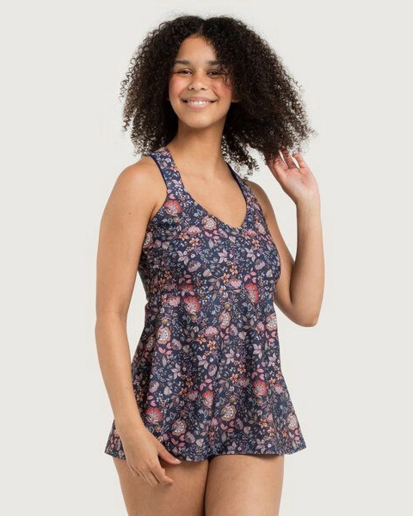 Frija Omina Recycling Badekleid / Tankini Mare Muster – Ansicht 2