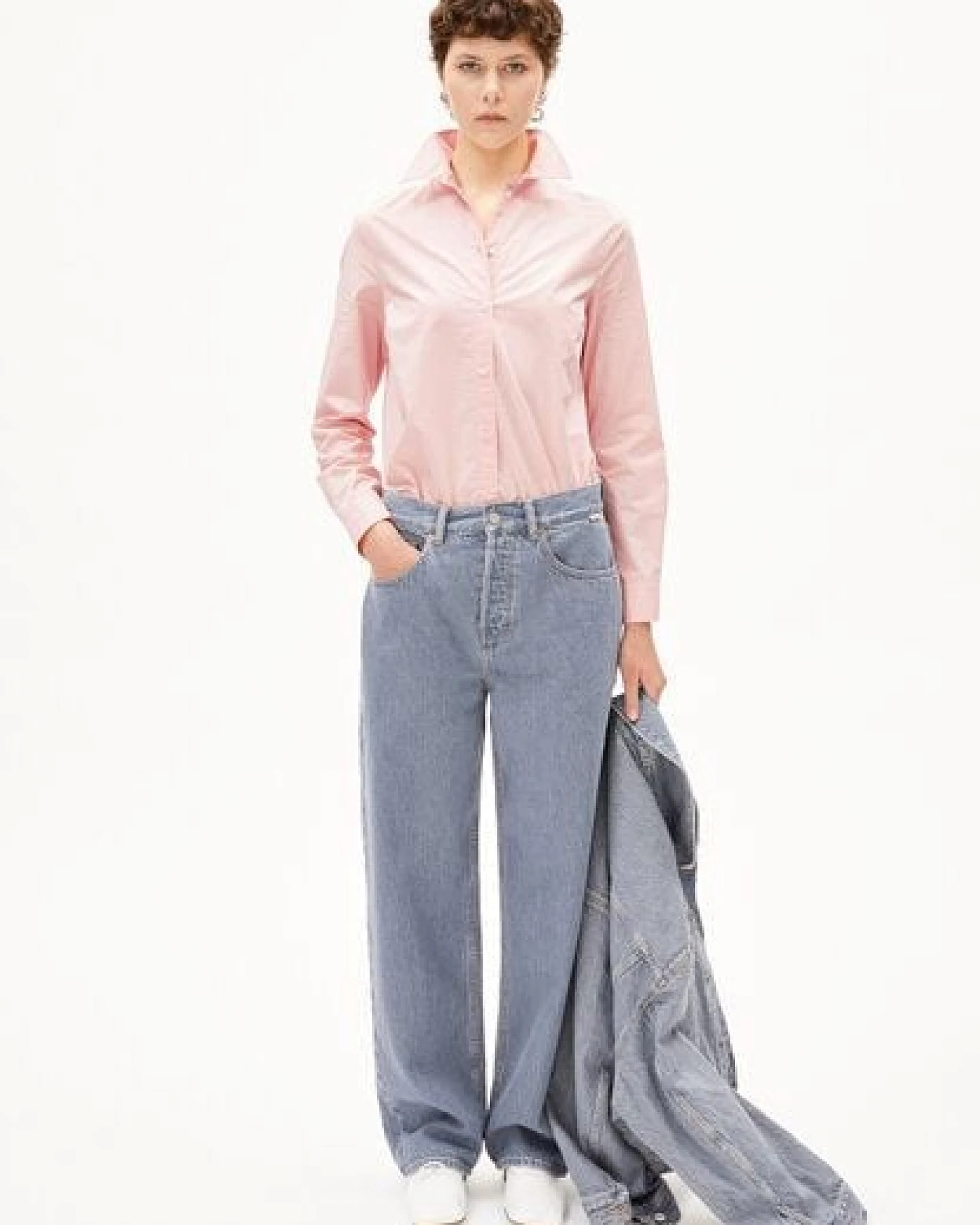ARMEDANGELS LOUILAA Damen Bluse aus Bio-Baumwolle – Ansicht 4