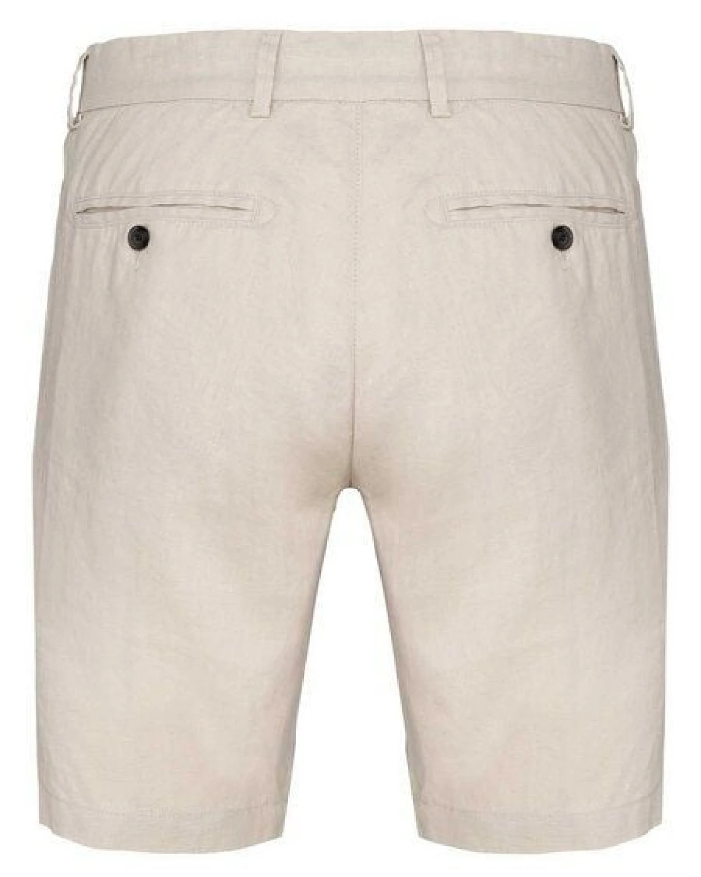 YTWOO Herren Bermuda-Shorts aus 100% Leinen – Ansicht 4