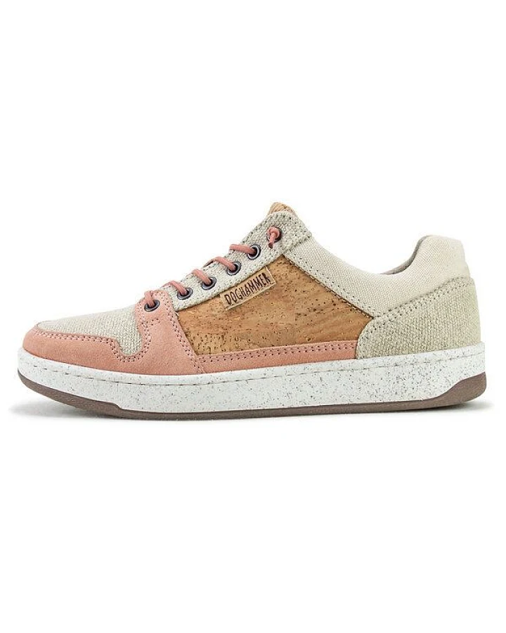 Doghammer Nachhaltiger Sneaker mit recyceltem Kork für Damen - Natural Commuter