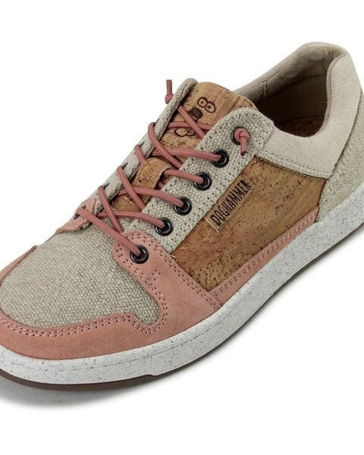 Doghammer Nachhaltiger Sneaker mit recyceltem Kork für Damen - Natural Commuter – Ansicht 2