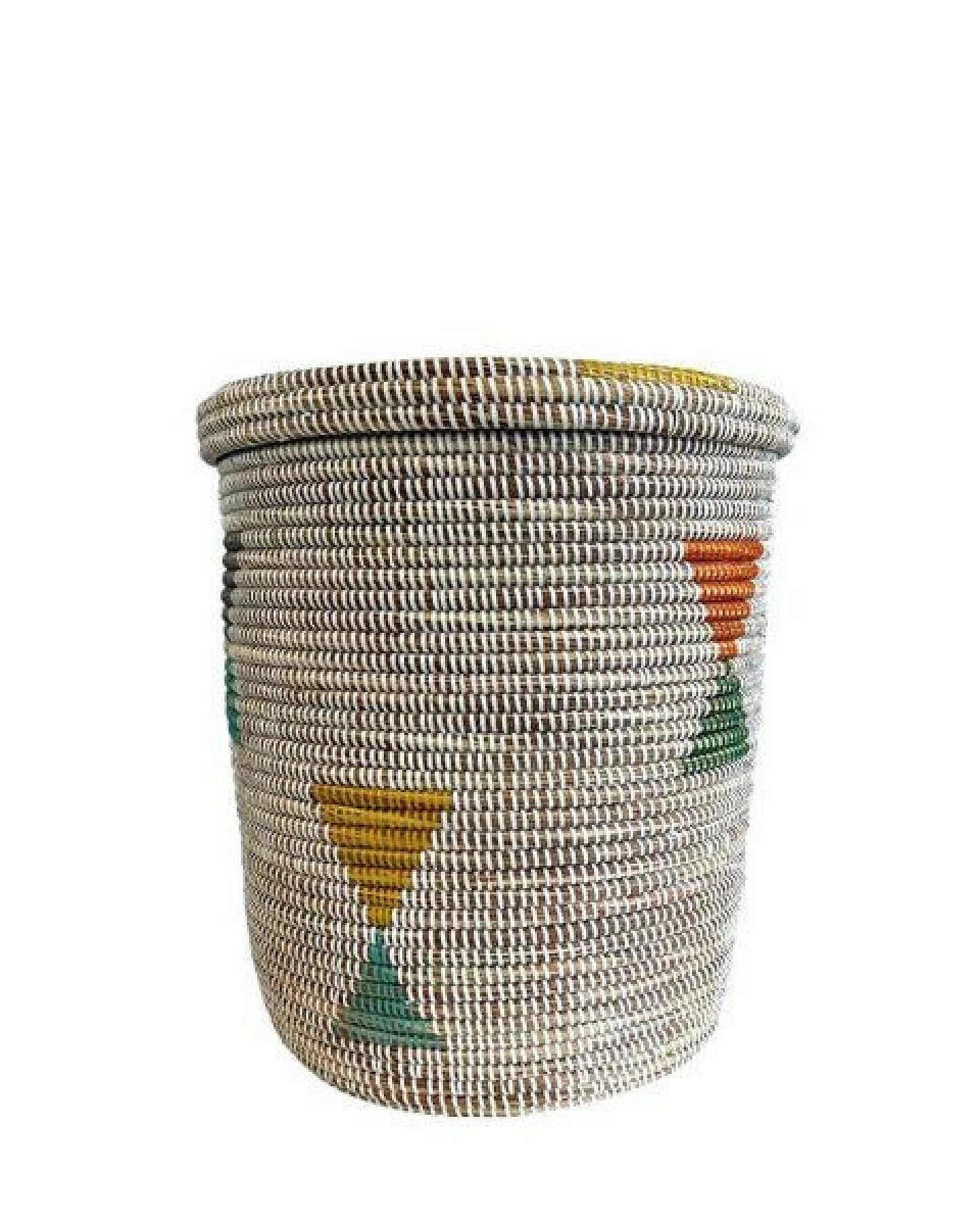 SWANE-Design Afrikanischer Wäschekorb - Flachdeckel – Ansicht 2