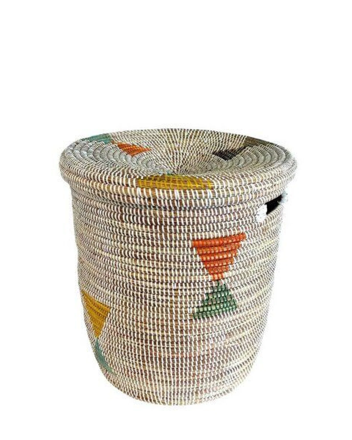 SWANE-Design Afrikanischer Wäschekorb - Flachdeckel – Ansicht 3