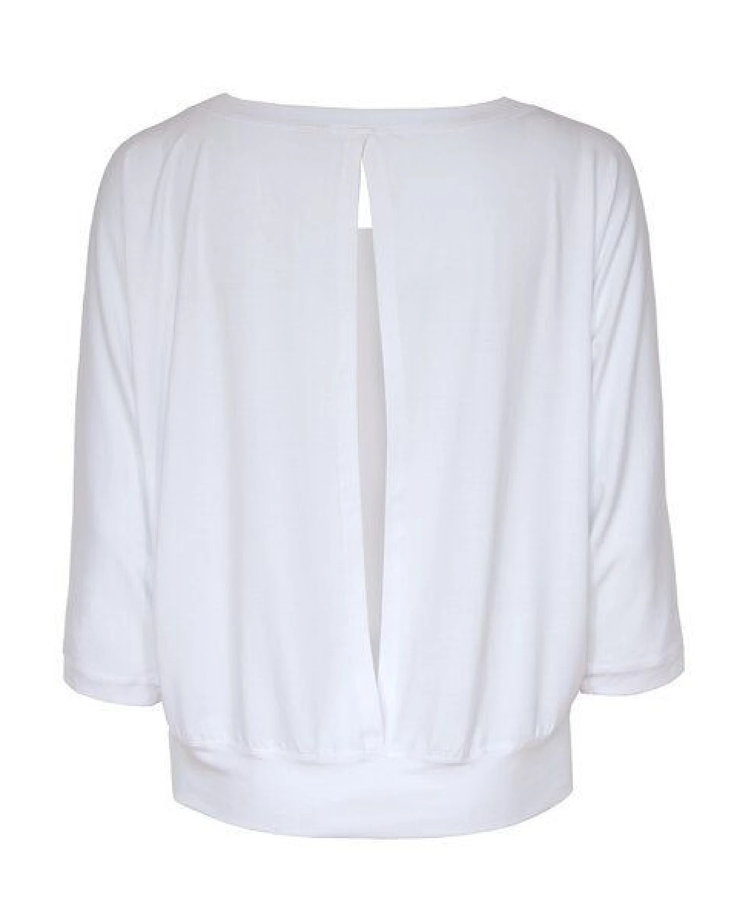 Jaya FRIDA - ¾ Shirt im lässigen loose Fit Style aus elastischem Tencel-Biobaumwoll-Mix – Ansicht 3
