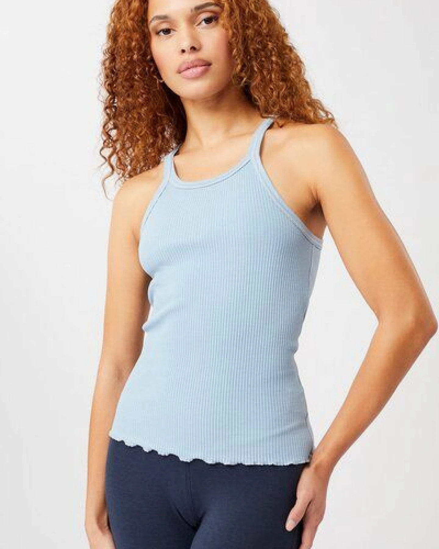 Mandala Ribbed Tank Top – Ansicht 3