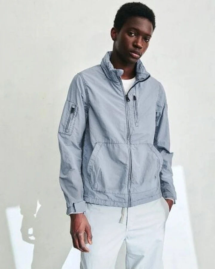 ECOALF Herren Jacke "RIGI" aus recyceltem Nylon und Biobaumwolle