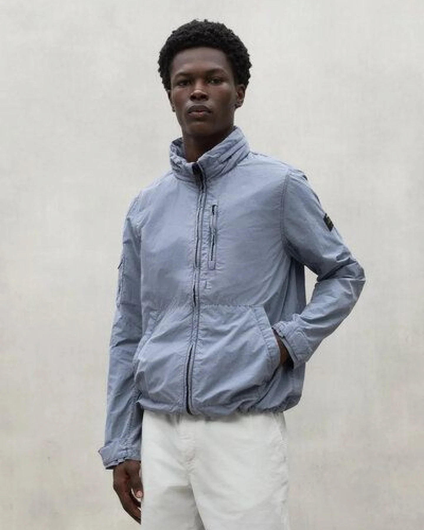 ECOALF Herren Jacke "RIGI" aus recyceltem Nylon und Biobaumwolle – Ansicht 3