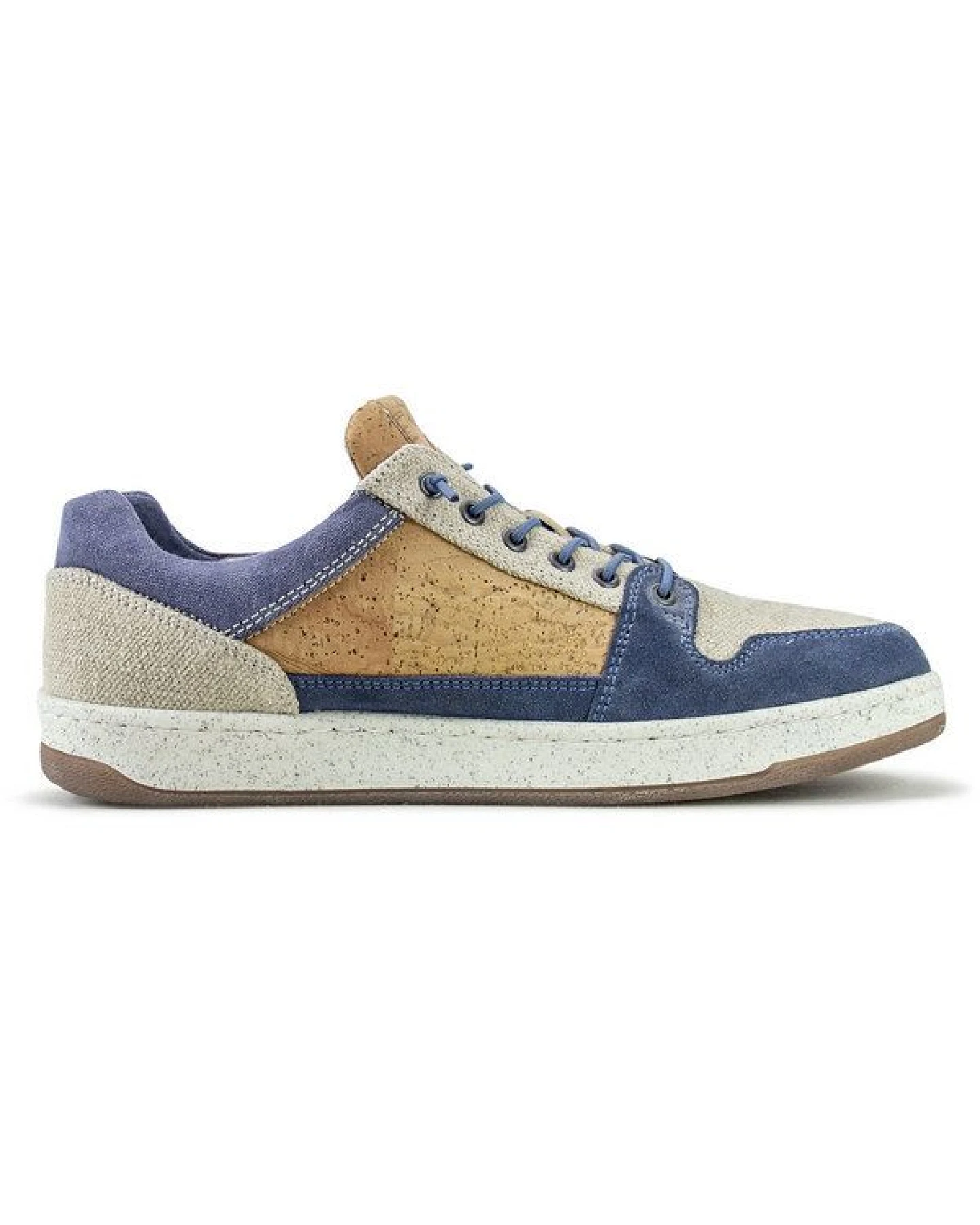 Doghammer Nachhaltiger Sneaker für Herren mit recyceltem Kork - Natural Commuter indigo – Ansicht 3