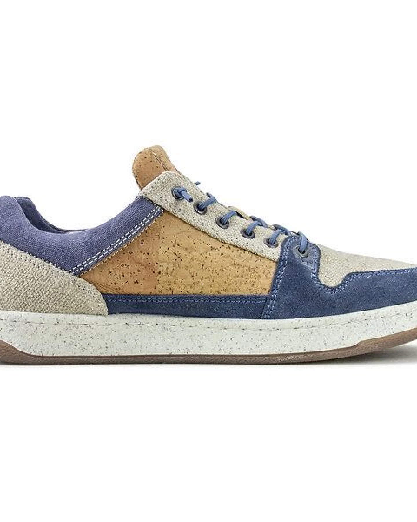 Doghammer Nachhaltiger Sneaker für Herren mit recyceltem Kork - Natural Commuter indigo – Ansicht 3