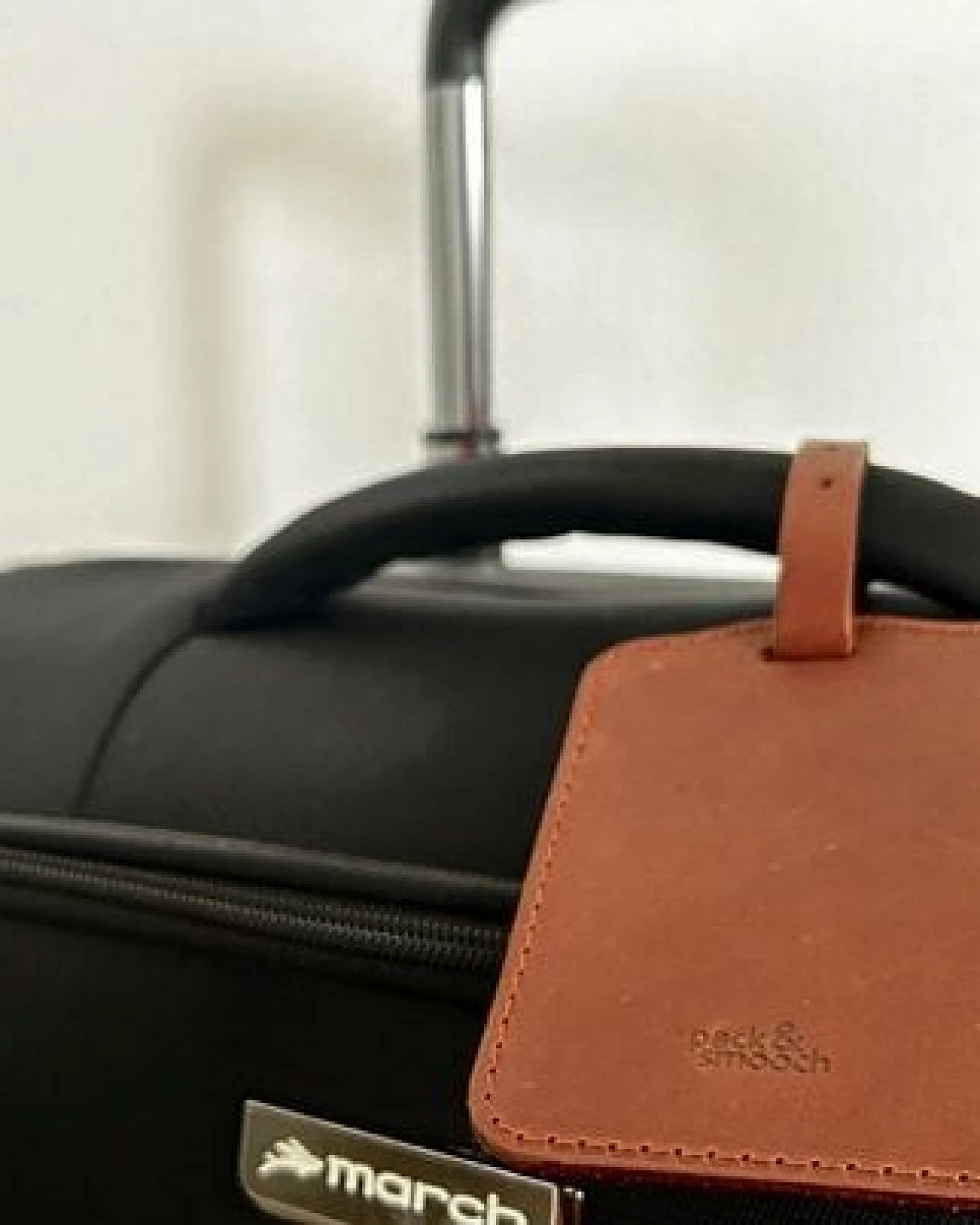 Pack & Smooch Kofferanhänger, Gepäckanhänger aus Leder - Handmade in Germany – Ansicht 4