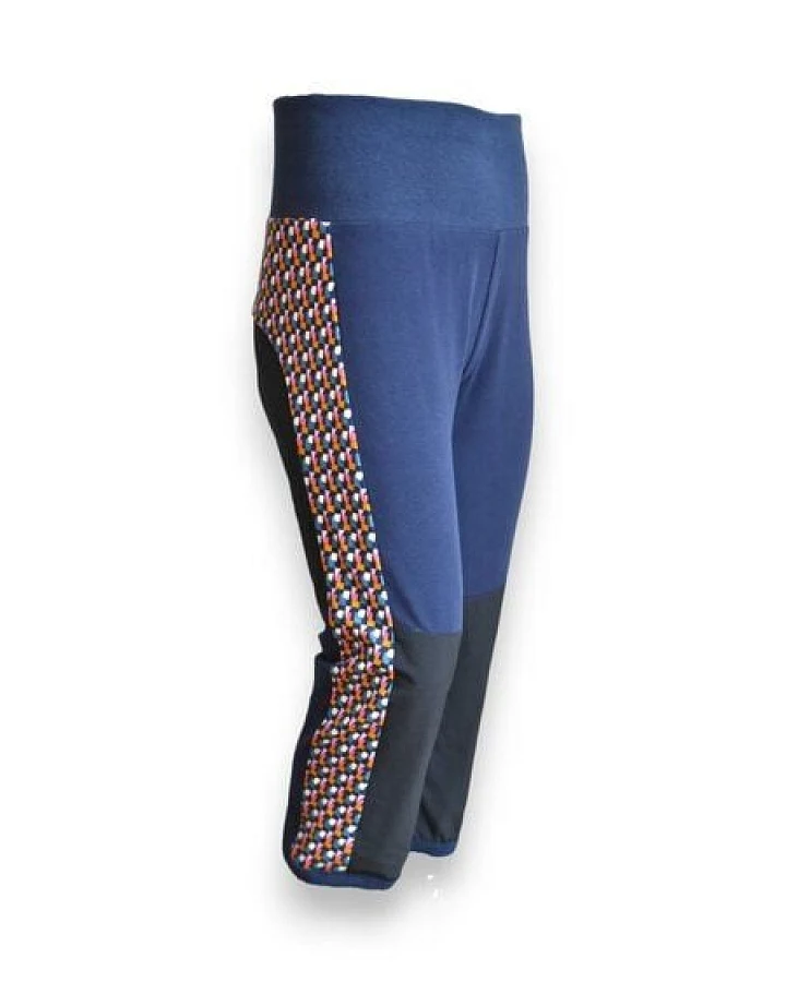 Babbily ¾ Bio-Sportleggings mit Knie- und Gesäßverstärkung