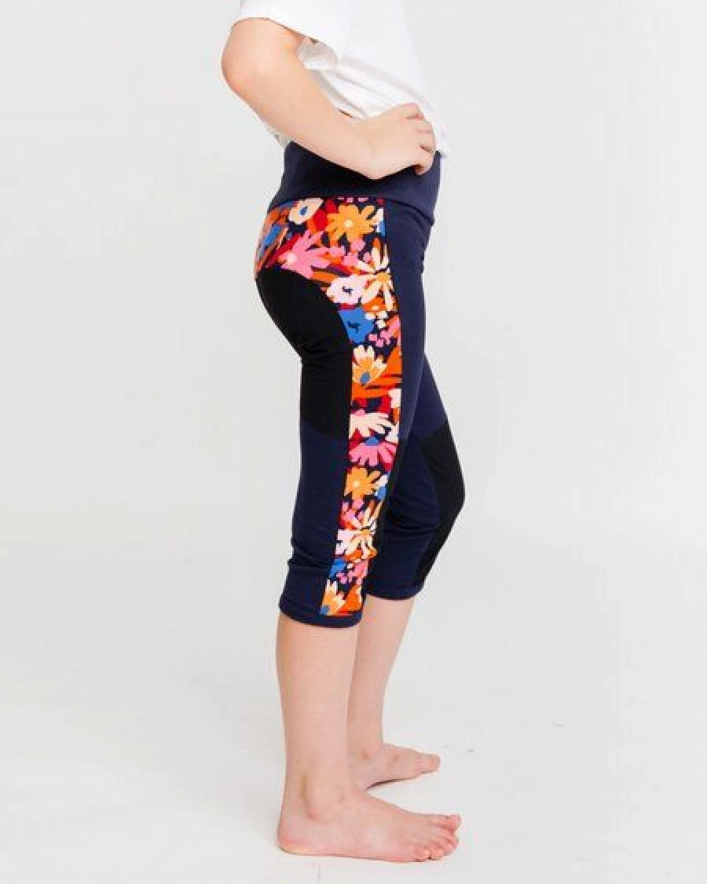 Babbily ¾ Bio-Sportleggings mit Knie- und Gesäßverstärkung – Ansicht 4