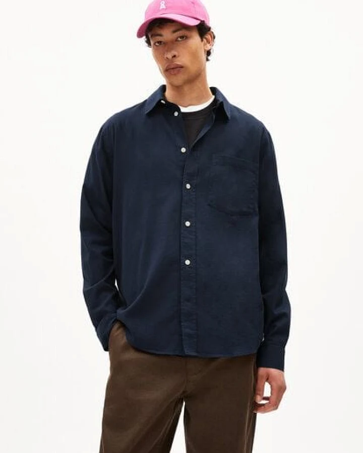 ARMEDANGELS DAANIL - Herren Hemd Relaxed Fit aus Bio-Baumwolle
