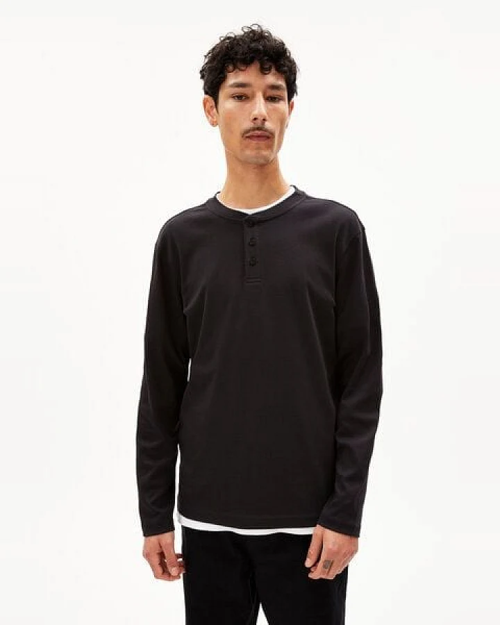 ARMEDANGELS FAANO PREMIUM - Herren Longsleeve aus Bio-Baumwolle