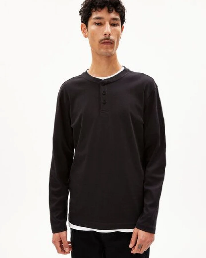ARMEDANGELS FAANO PREMIUM - Herren Longsleeve aus Bio-Baumwolle