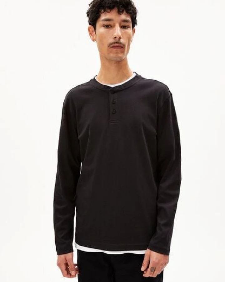 ARMEDANGELS FAANO PREMIUM - Herren Longsleeve aus Bio-Baumwolle