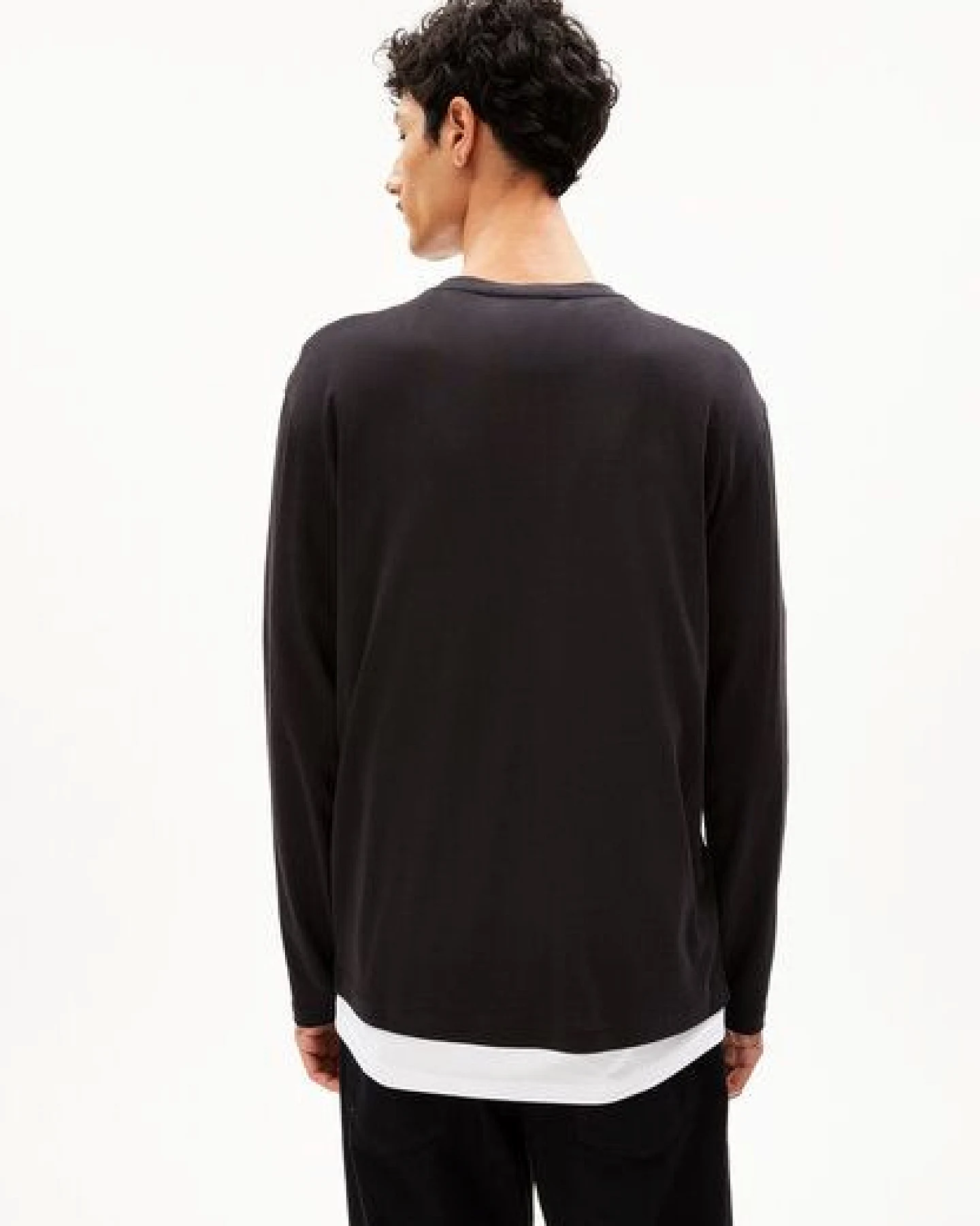 ARMEDANGELS FAANO PREMIUM - Herren Longsleeve aus Bio-Baumwolle – Ansicht 2