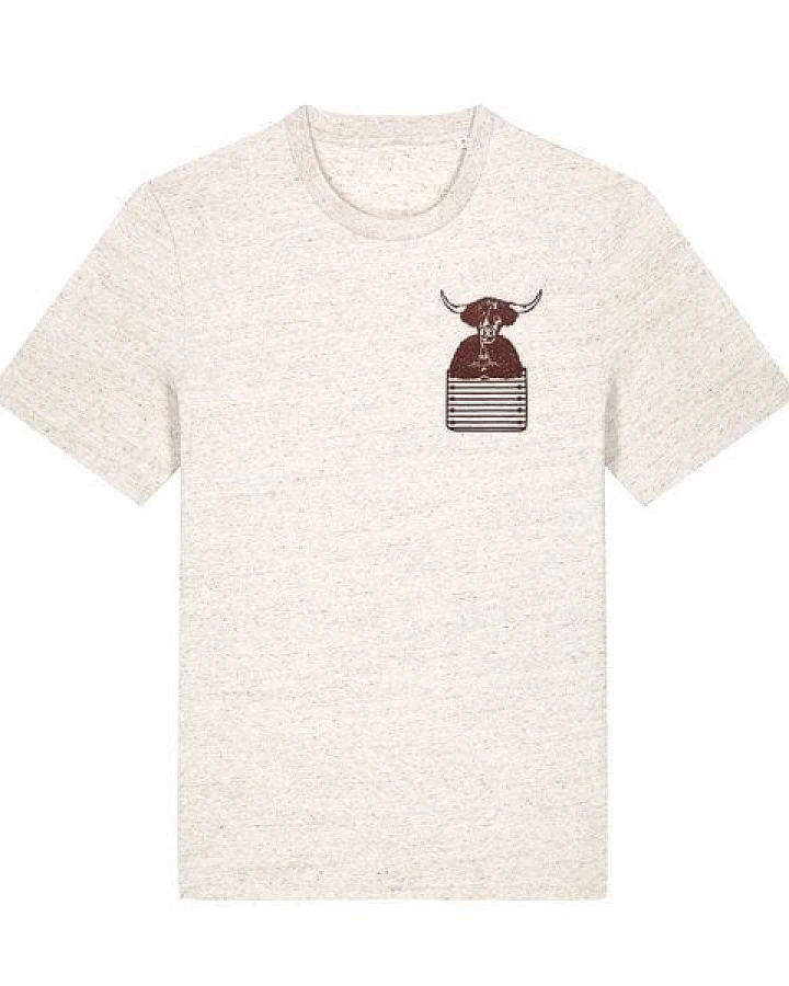 päfjes Ray Galloway - Fair Wear Unisex / Männer Bio T-Shirt - Eco Heather