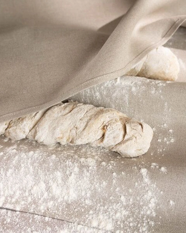 nahtur-design Bäckerleinen aus Bioleinen – Teigtuch & Backtuch, 2 Größen