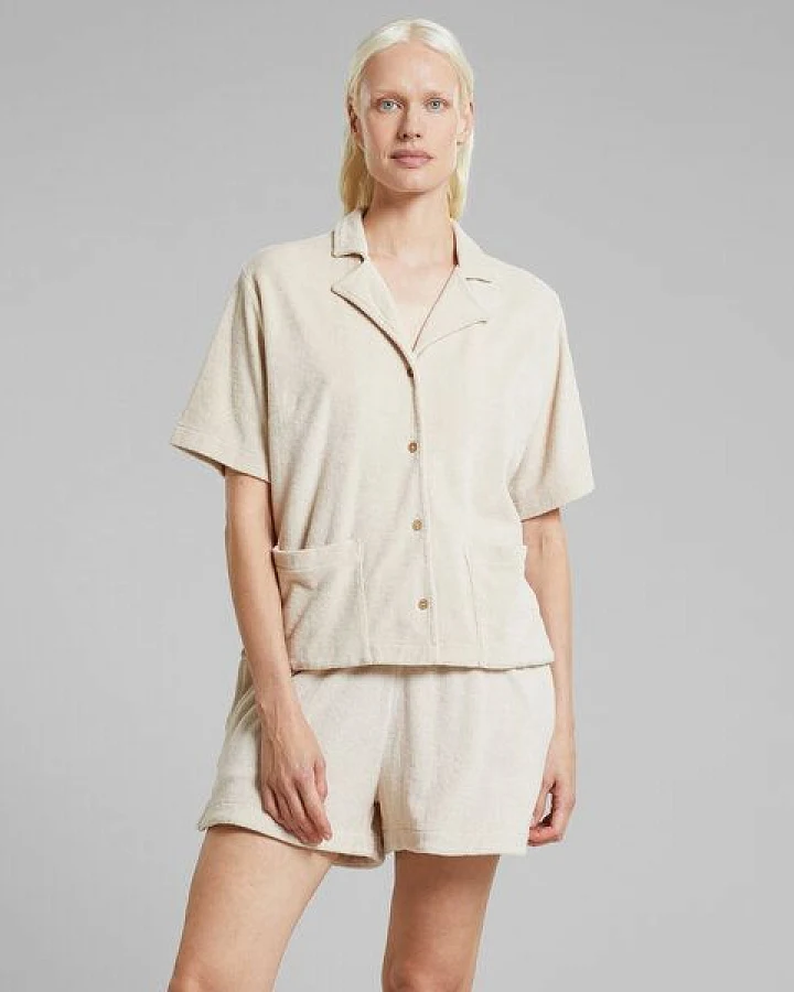 DEDICATED Damen Shorts aus Frottee - Aspudden Terry Shorts