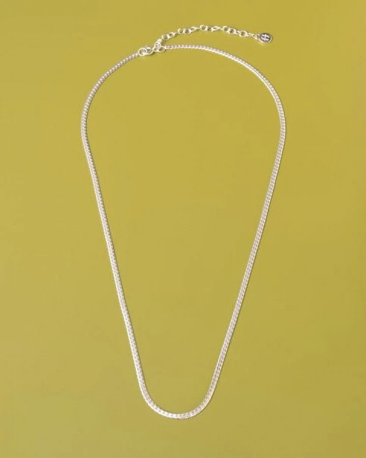 fejn jewelry Kette 'flat chain' - flache Schlangenkette