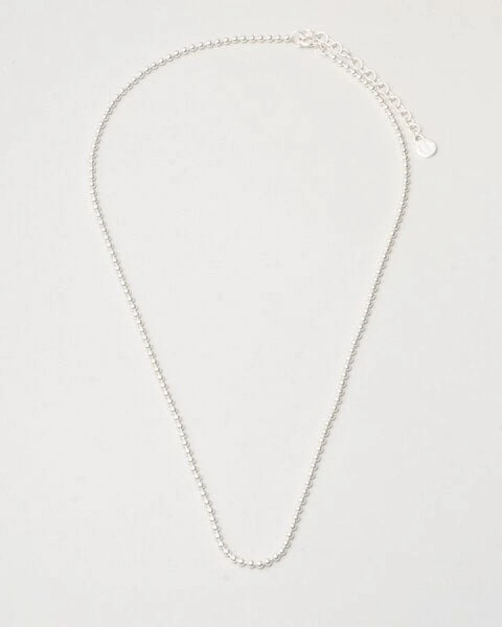 fejn jewelry Kette 'ball choker' - kurze Kugelkette